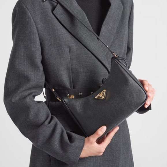 Prada Re-Edition Mini Bag In Saffiano - Picture 8 of 12